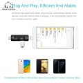 Multi-function 5 In 1 USB 2.0 Type C Memory Card Reader OTG Reader Adapter. 