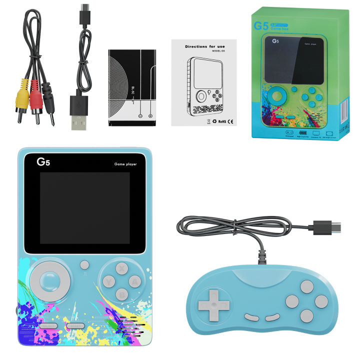 Tech%20Infinite%20G5%20New%20Classic%20Retro%20Handheld%20Game%20Machine%20%7C%20500-in-1%20Built-in%2080s%20Arcade%20Games%20%7C%202.4"%20Color%20Screen,%2064M%20ROM%20%7C%20Supports%20TV%20Output%20&%202-Player%20Mode%20with%20Mini%20Gamepad%20%7C%201020mAh%20Rechargeable%20Battery,%20Portable%20Gaming%20Console%20-%20Blue%20-%20Image%207