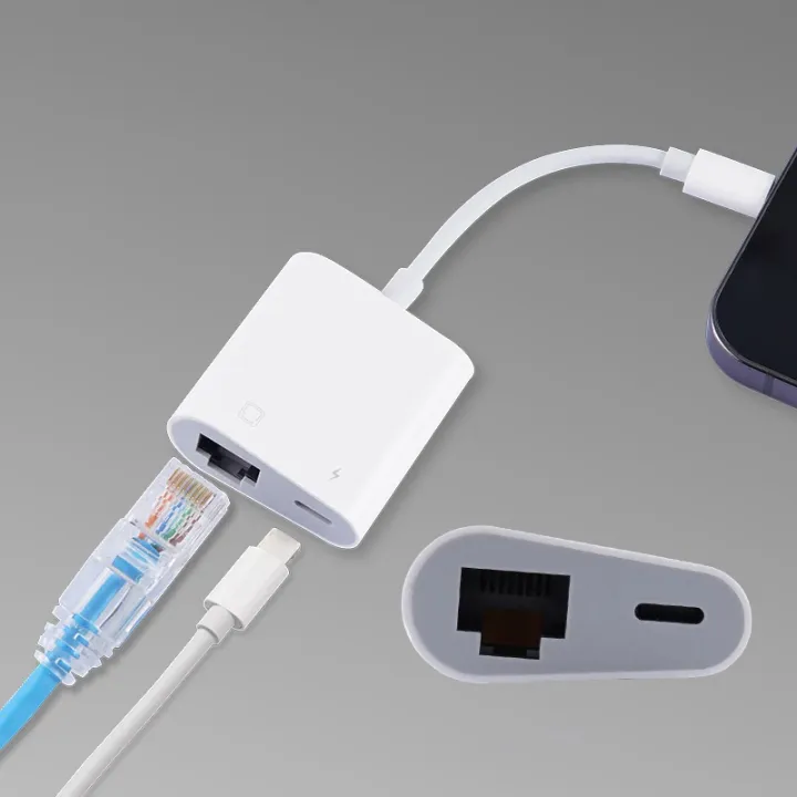 10/100Mbps%20Lightning%20to%20RJ45%20Adapter%202%20in%201%20Ethernet%20LAN%20Network%20Adapter%20with%20Charge%20Port%20Compatible%20with%20IPhone/iPad/iPod%20Plug%20and%20Play%20-%20Image%203