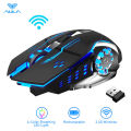 (Preorder) AULA SC100 Wireless Mouse Rechargeable Silent Gaming Mouse for Computer for Game Computer Laptop. 