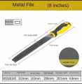 Clover 8 inches File Grinding Tool Steel Half Round File  Flat File (တံစဥ်း). 