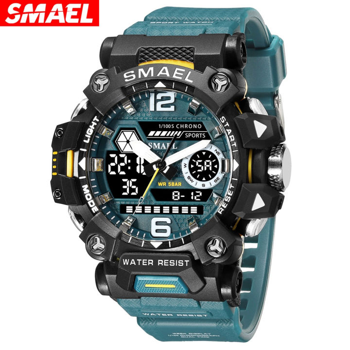( Preorder) Smael Fashion Sports Watch LED Display Waterproof Stopwatch ...