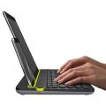 Logitech Bluetooth Multi-Device Keyboard K480 / Bluetooth / Bluetooth Keyboard / Mouse Pad / Keyboard with Mouse Pad / Wireless Keyboard. 