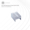 TO-220 Aluminum Heat Sink YK20 (Silver,15x10x20mm) - CE Store. 