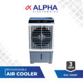 Alpha RECHARGEABLE AIR COOLER RAC200BT Powerful Motor:40 watts Voltage 220-240 Power 50W Easy Mobility. 