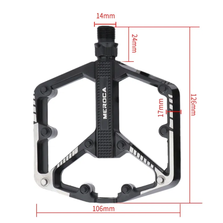Meroca%20Ultralight%20Seal%20Bearings%20Bicycle%20Pedal%20Aluminum%20Alloy%20Non-slip%20Bmx%20Mtb%20Pedals%20-%20Image%204
