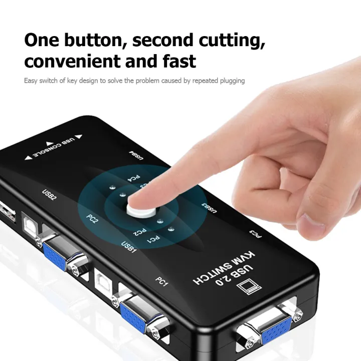 USB%20KVM%20Switcher%204%20Port%20VGA%20SVGA%20Switch%20Splitter%201920*1440%20VGA%20Video%20Switch%20For%20USB%20device%20Keyboard%20Mouse%20Monitor%20Adapter%20-%20Image%206