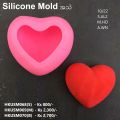 အသဲပုံ Silicone Mold (HKUSM068). 