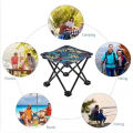Golden Pyae Folding Stool With Carrying Bag Compact Collapsible Chair Footrest Camping Chair For Fishing Picnic Mini Chair (လွယ်ကူ ခေါက်သိမ်းထိုင်ခုံ). 