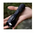 Turbo light ultrafire 2200LM CREE XML T6 LED zoomable flashlight. 