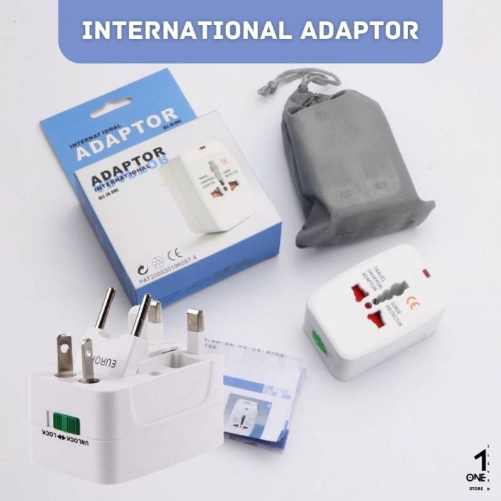 INTERNATIONAL TRAVEL Adaptor ,All in One Universal Travel Adapter ...