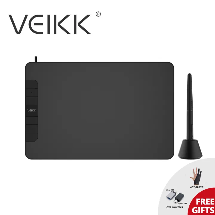 VEIKK%20VK640%206%20x%204%20inch%20Professional%20OSU%20Tablet%20Digital%20Drawing%20Writing%20Pad%20Graphic%20Pen%20Tablet%20with%20Battery-free%20Passive%20Pen(8192%20Levels%20Pressure%20Sensitivity)%20-%20Image%202