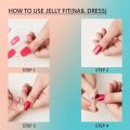KISS NY NAIL DRESS JELLY FIT - KNJ02K. 