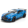 (Preorder) Mustang GT500 model alloy car sound car Diecast car collection lovers birthday for children metal gift boy toy ကလေးကစားစရာအရုပ်ကား. 