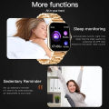 (Preorder) LIGE Women's Watch Fitness for New Bluetooth Call Smart Watch Full Touch Screen Sports for Android iOS  အမျိုးသမီးဝတ်လက်ပတ်နာရီ. 