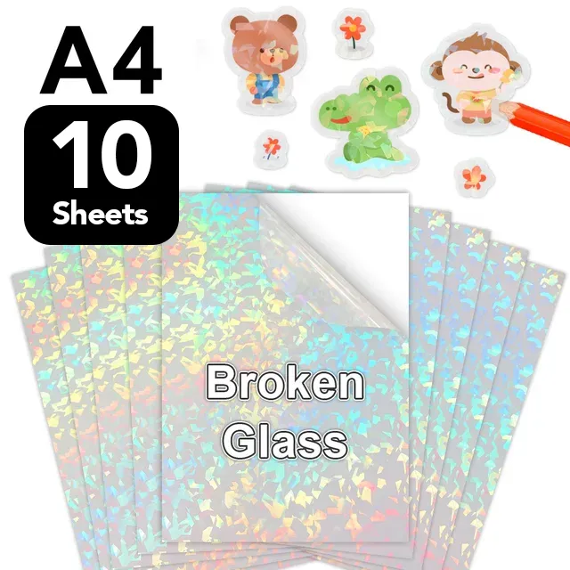 Inkjet%20Waterproof%20Vinyl%20Sticker%20%7C%20Broken%20Glass%20Laser%20Pattern%20%7C%20White%20Matte%20%7C%20Comparable%20to%20Vinyl%20Inkjet%20%7C%20A4%20Size%20Full%20Sheet%20Label%20%7C%20Inkjet%20Printers%20-%20Image%209