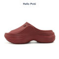 (Preorder) Hello Polo sandals, big toe shoes, 3.6 cm thick heels, soft shoes like stepping on poop, lightweight, non-slip, all occasions, women, suitable for the season HP8020  အမျိုးသမီးစီးကွင်းထိုးဖိနပ်. 