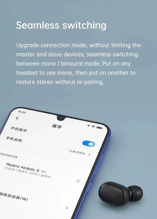 Redmi%20Airdots%202%20TWS%20Bluetooth%20Earphone%20Stereo%20bass%20BT%205.0%20Eeadphones%20With%20Mic%20Handsfree%20Earbuds%20AI%20Control%20-%20Image%204