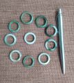 Jade finger ring 3 pcs set, ကျောက်စိမ်းလက်စွပ် ၃ ကွင်း. 