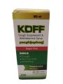 Koff Cough Suppressant&Antihistamine Syrup 100ml(Peppermint). 