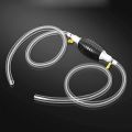 ၂မိတာ ဆီစုပ် ရေစုပ် ပိုက် Liquid Sucker, Manual Siphon Pump with 2M Syphon Hose liquid, Oil transfer for Car truck Motocycle. 