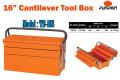 TB-163 ,16''Cantilever Tool Box PUMPKIN 20732. 