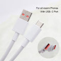 (Preorder) Xiaomi 67W Charger Set Fast Charger Charging Cable Set Fast and Safe Charging Type-C USB-A Charger Kit ဖုန်းအားသွင်းကြိုး. 