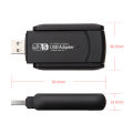 WiFi USB 3.0 Adapter 1300Mbps BT 4.2 Dual-Band 2.4GHz&5GHz Wifi Usb Network Card Wireless Receiver. 