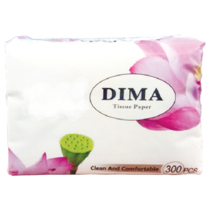 Dima Tissue ၁၀ ထုတ်ပါ (140mm x 95mm)
