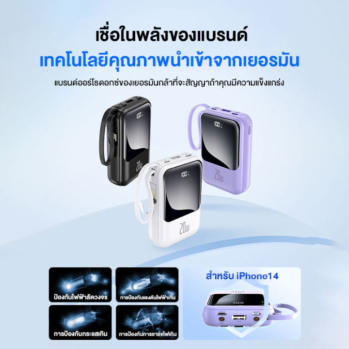(Preorder)%20Power%20Bank%2020000mAh%20Fast%20Charging%20PD%20LED%20Display%20Built-in%204%20Data%20Cables%20Lightning/Type-c%20Suitable%20for%20Android/iPhone/Huawei/Xiaomi%20-%20Image%205