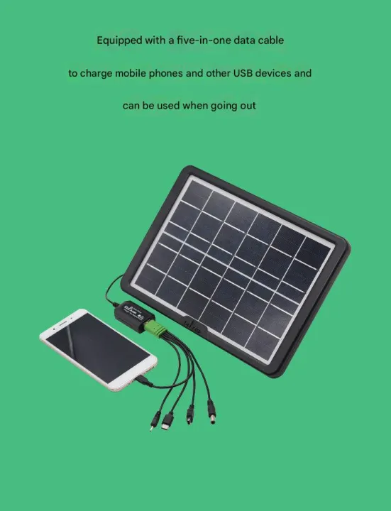 CCLAMP%206w%20voltage%20stabilized%20solar%20panel%20power%20bank%20mobile%20phone%20charging%20-%20Image%204