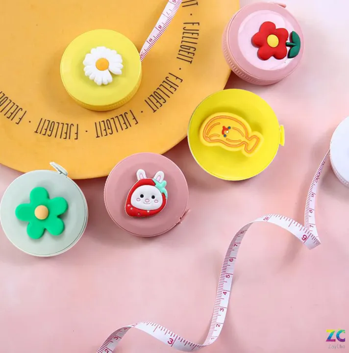 1.5M Mini Tape Measure Automatic Telescopic Soft Tape Measure Clothing Medical measure tape