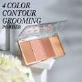 O.TWO.O 4 Color Contour Grooming Powder Palette (#01). 