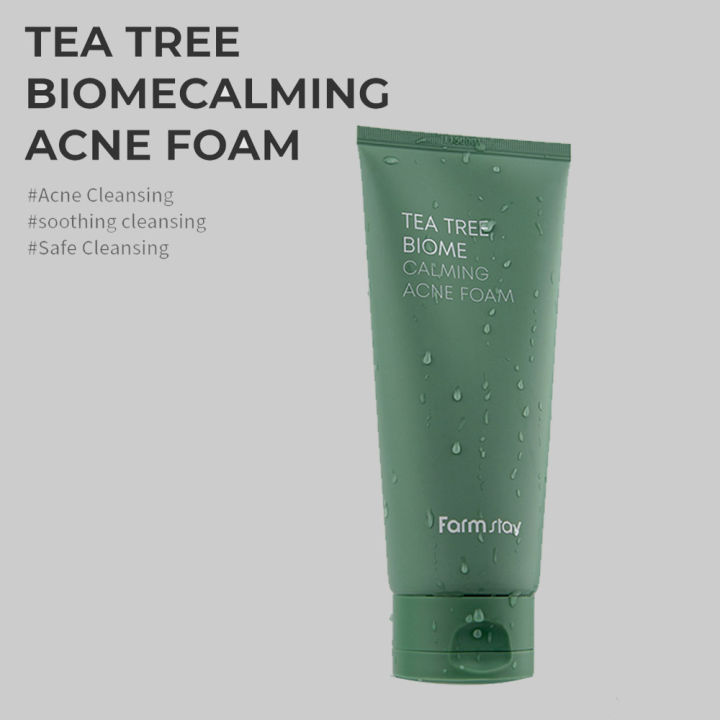 TEA%20TREE%20BIOME%20CALMING%20ACNE%20FOAM%20180ml%20-%20Image%202