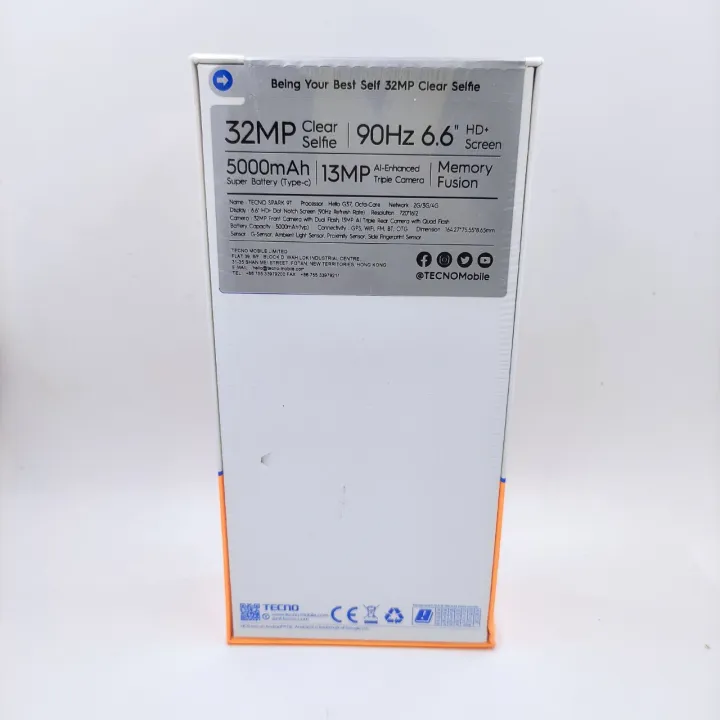 TECNO%20Spark%209T%204GB%20RAM%20128GB%20ROM%2013MP+32MP%20Camera%205000mAh%20Brand%20New%20-%20Image%207