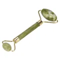 CkeyiN Natural Jade Face Roller, Double Head Facial Roller Massager Anti Aging and Anti-wrinkle Face Body Eyes Neck Massage Beauty Tool AM122LQ. 