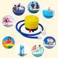 Clover Swimming Pool 3 Ring Round (30x10")+ Air Pumper (လေထိုးတံပါ၀င်ပါသည်။)). 