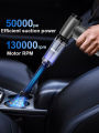 (Preorder) WIWU USB Rechargeable Hurricane Fan Handheld High Speed ​​Turbo Fan for Camping and Car Use Blowing and Suction 4 In 1 Design. 