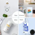 Waterslide Decal Paper for Inkjet Printers, ( Clear Base ) Water Slide Transfer Paper 8.5x11 in for DIY Tumbler, Mug, Glass Decals. 