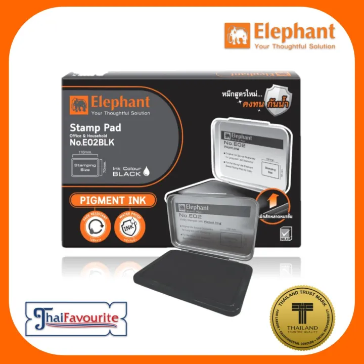 ELEPHANT%20STAMP%20PAD%20#E02%20BLACK%20-%20Image%203
