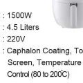 SMART HOME Air Fryer. 