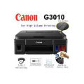 (Preorder) Canon Printer PIXMA Model G3010 AIO Wi-Fi 3 IN 1 Inkjet Tank Multifunction Printer Sold with 1 set of genuine ink refills. 