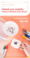 Deli Makers | Oil Paint Pen 2.0mm | Graffiti Pens | Waterproof Permanent | Color Art Supplies Drawing DIY. 