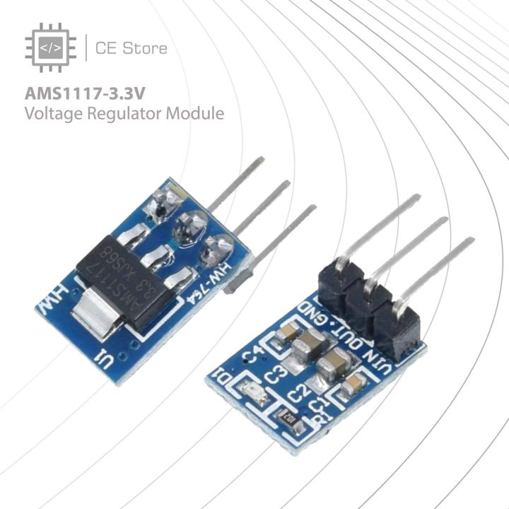 AMS1117-3.3V Voltage Regulator Module - CE Store