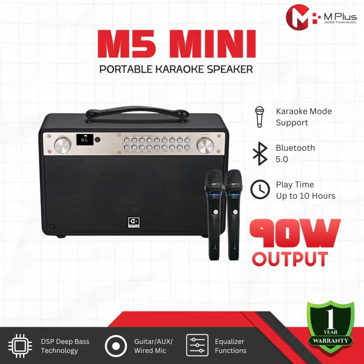 MPlus%20M5%20Mini%2090W%20Portable%20Karaoke%20Speaker%20-%20Image%202