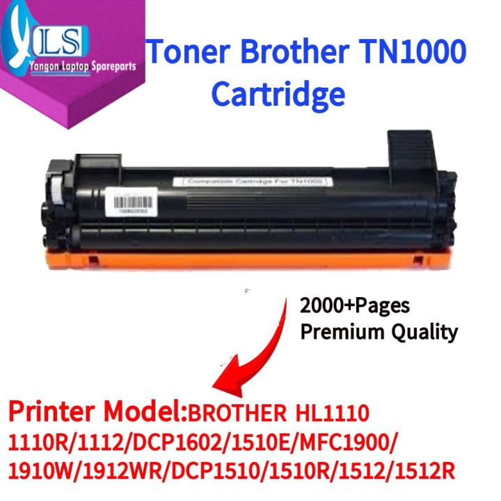 Brother TN-1000 Toner Cartridge | Shop.com.mm