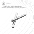 PT100 DS18B20 Temperature Sen Sor Stainless Steel Protective Sleeve(6x50mm)x1 Pcs. 