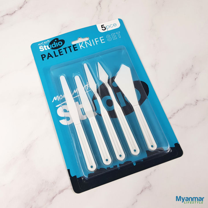 Plastic Palette Knife Set - Mont Marte