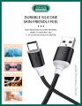 JOKADE JA020 SHENZHOU Series sillicone fast charge data cable(1 meter) (Type-C). 