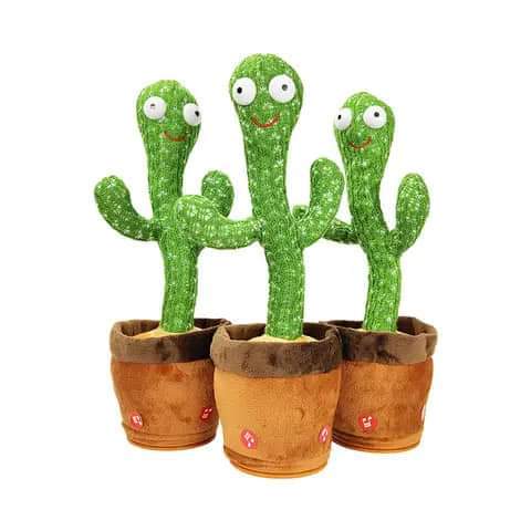 Dancing and Talking Cactus Plush Toy